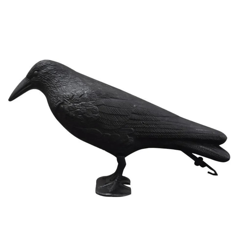 Rynx | Garden Decoration Outdoor Simulation Black Crow Raven Bird Deterrent Pest Control Pigeon Deterrent Garden Decoration Outdoor