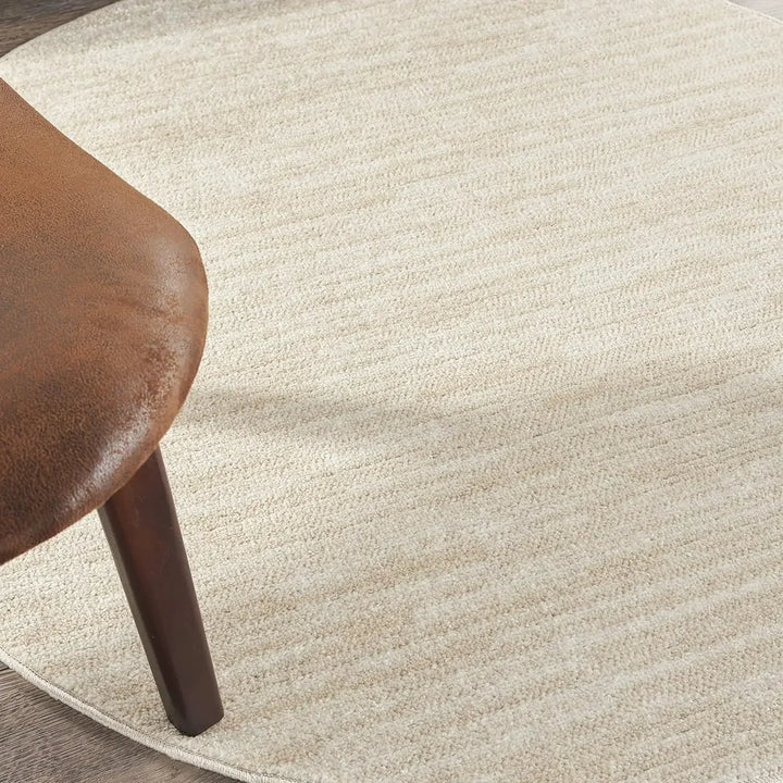 Rynx | Round Carpet for Room Bedroom Decor, Circle Boho Rug for Living Room, Soft Fluffy Shaggy Carpet for Girls Room Decor Aesthetic