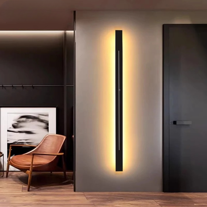 Lisslune | StrixLinear LED - Indoor wall lamp made of metal and acrylic for living room bedroom