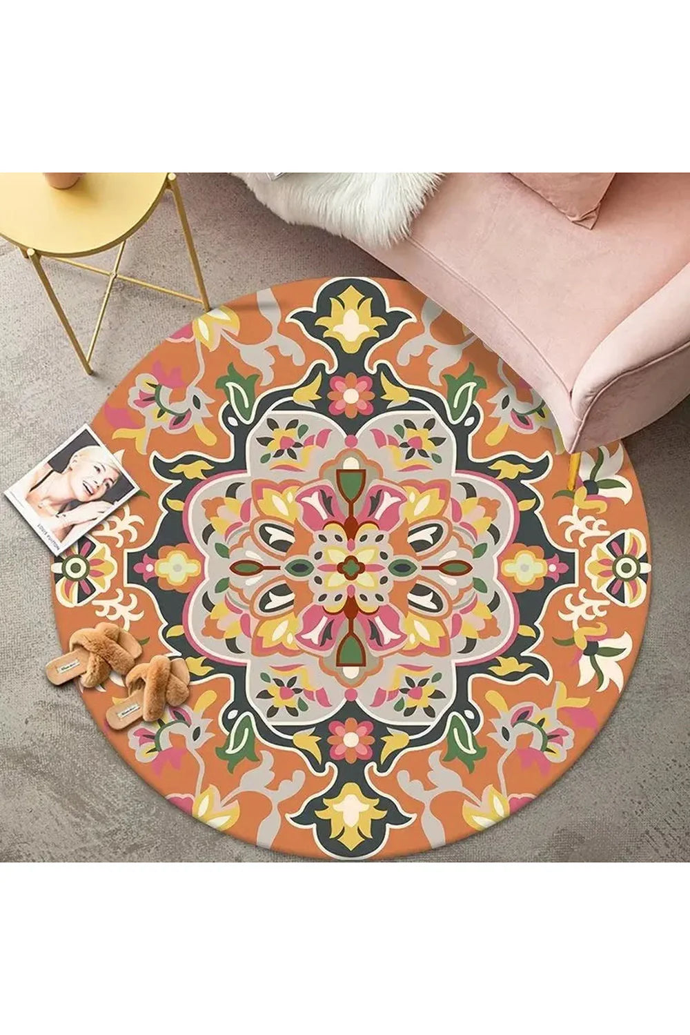 Lisslune | Soft Round Rug
