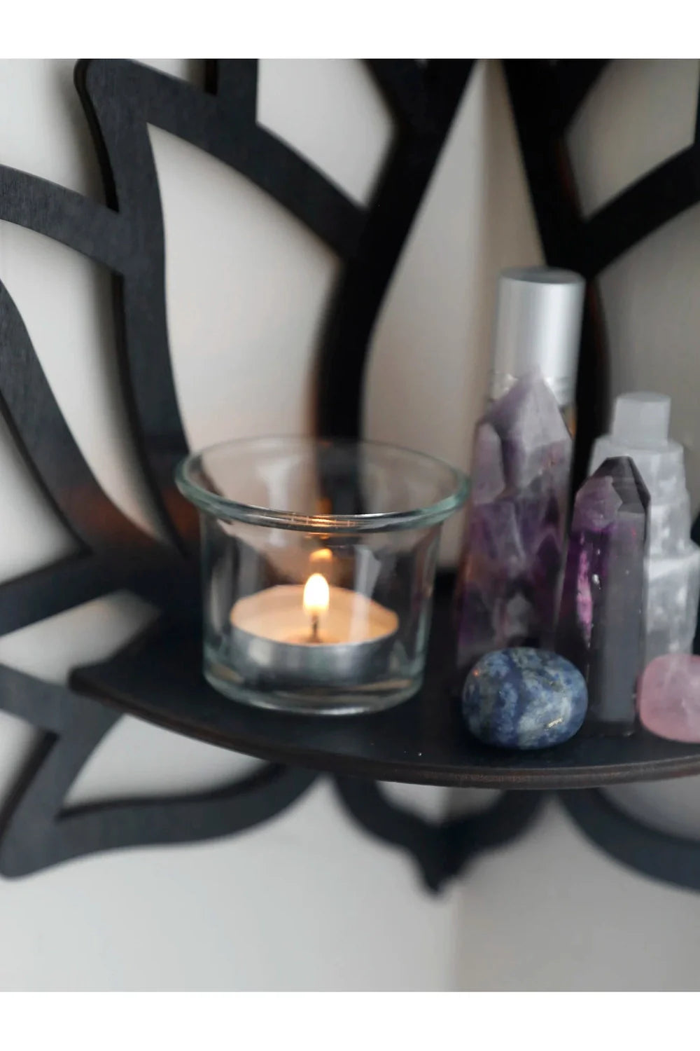 Lisslune | Crystal wall shelf
