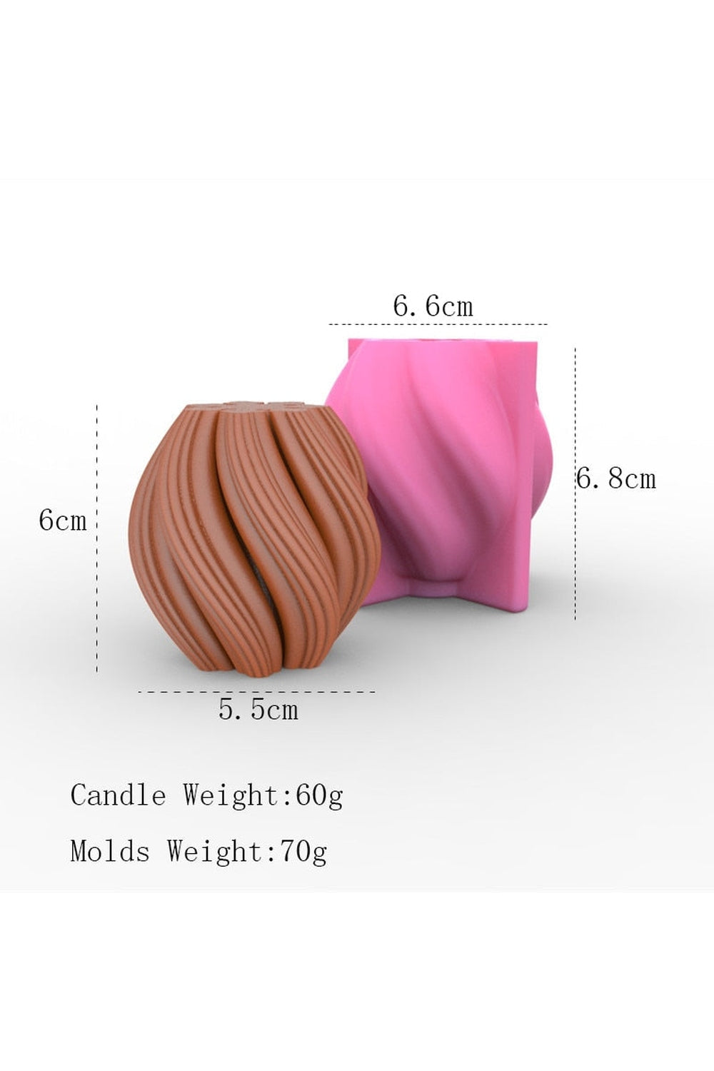 Lisslune | candle making mold