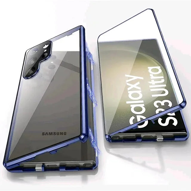 Lisslune | Metal Aluminum Alloy 360 Case with Safety Closure for Samsung Galaxy S24-S23 Series