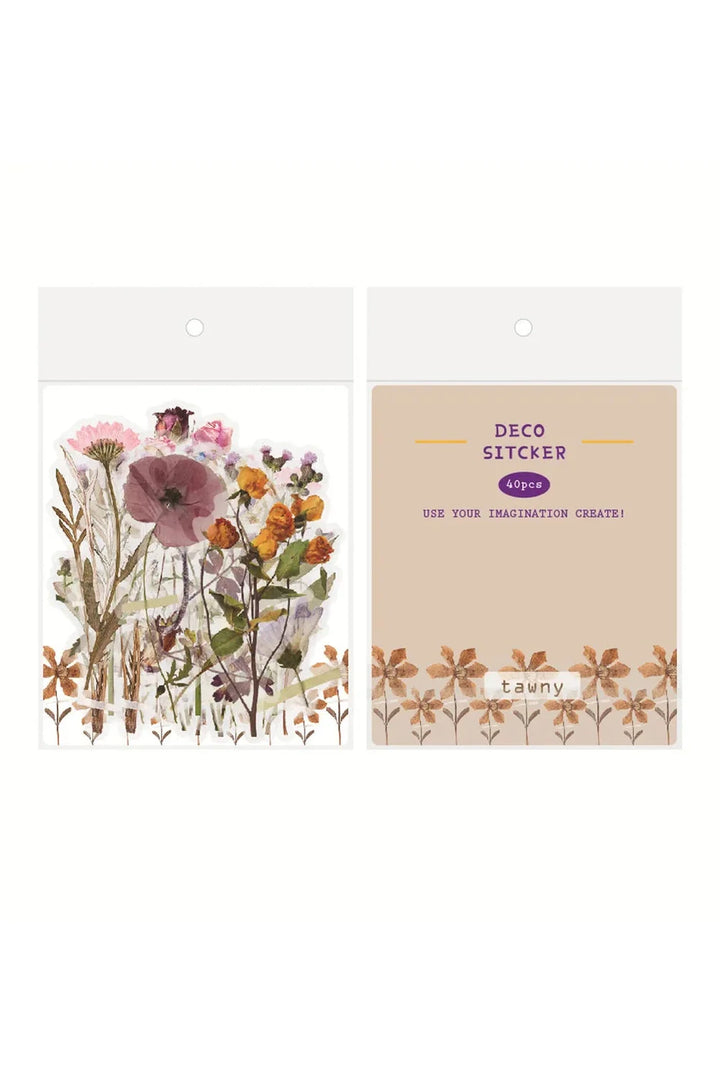 Lisslune | floral scrapbooking stickers