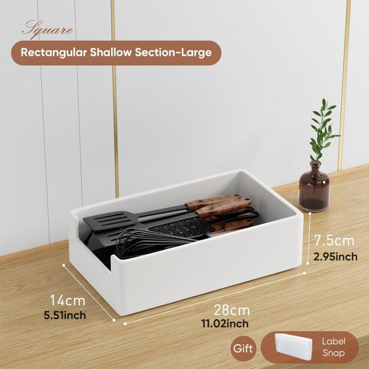 Lisslune | Stylish Kitchen Organizer Set - Modern Solution for Elegant Storage