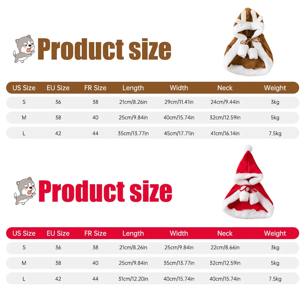 Lisslune | Christmas Pet Costume