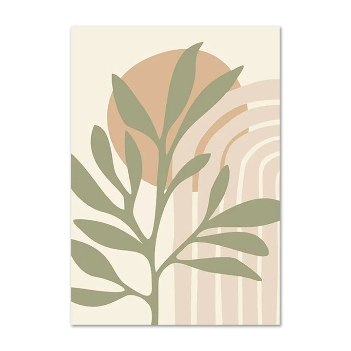 Lisslune | Monstera leaf canvas poster