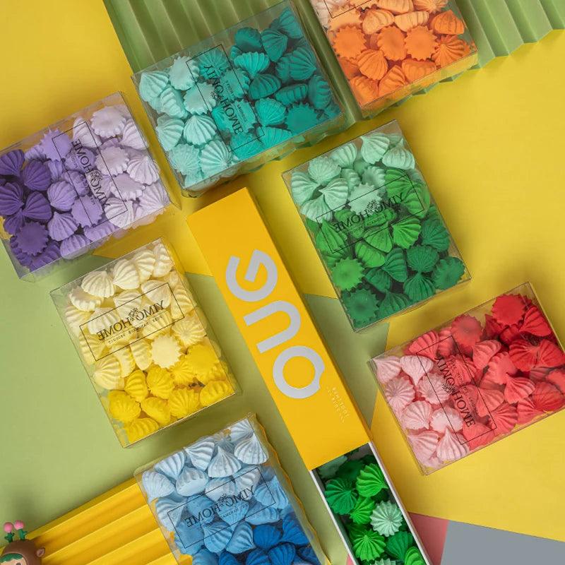 Lisslune | Playful 54-piece miniature candy meringue and sugar cookie collection for sweet decoration and photography