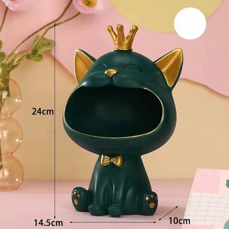 Lisslune | Fortune Kitty Statue Home Storage Box
