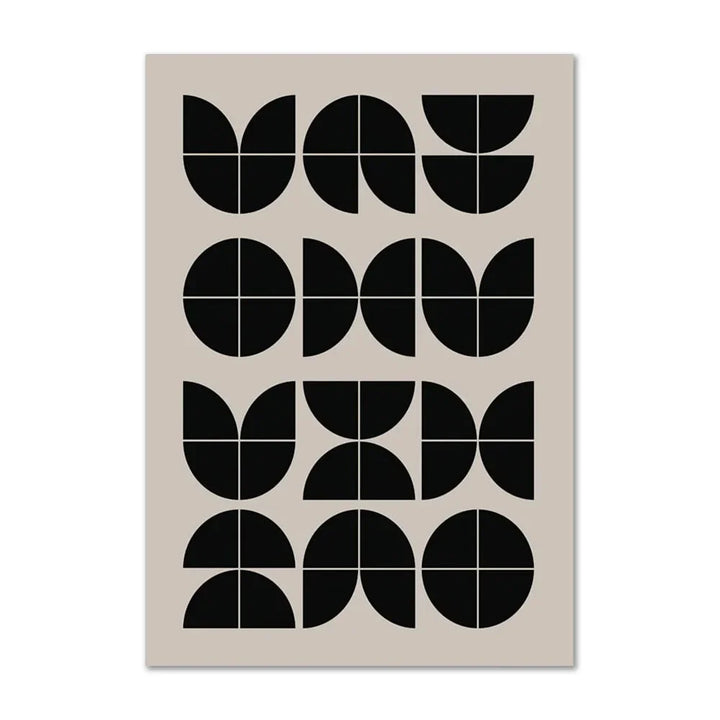 Lisslune | Monochrome Canvas Poster