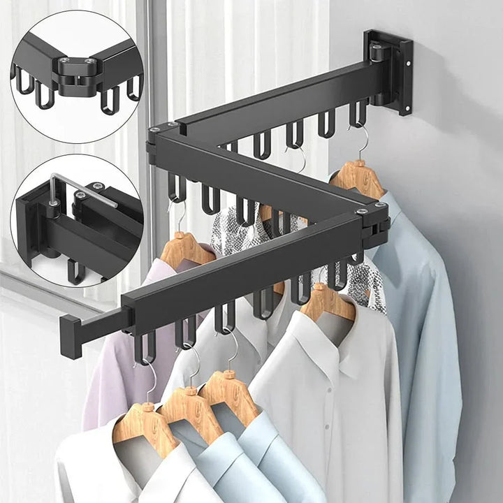 Lisslune | FLEXIHANG – Space-saving wall dryer for small rooms
