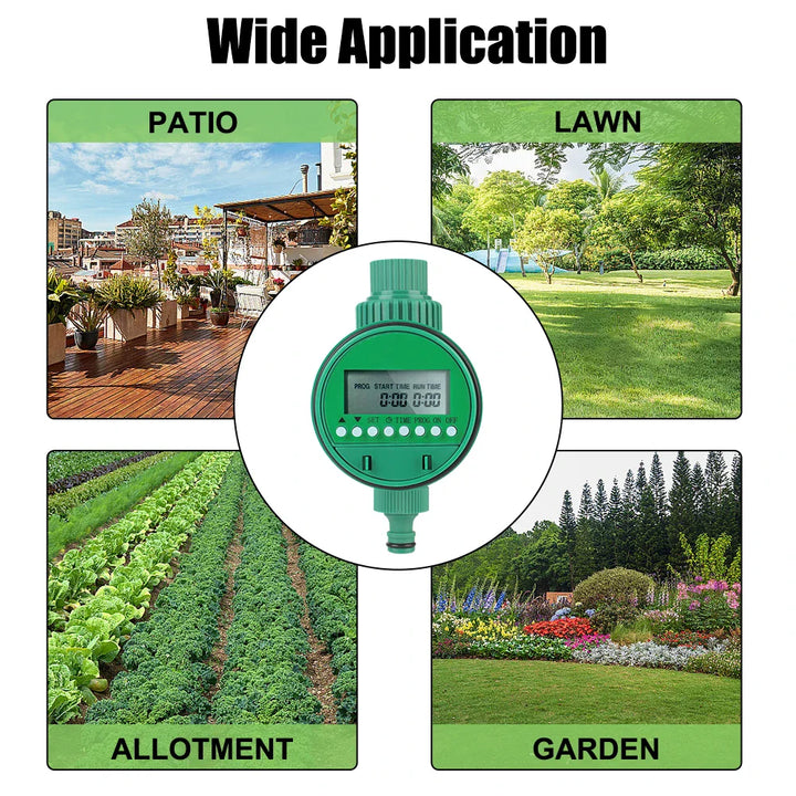 Lisslune | Automatic Irrigation Control – Smart Garden Water Timer for Home