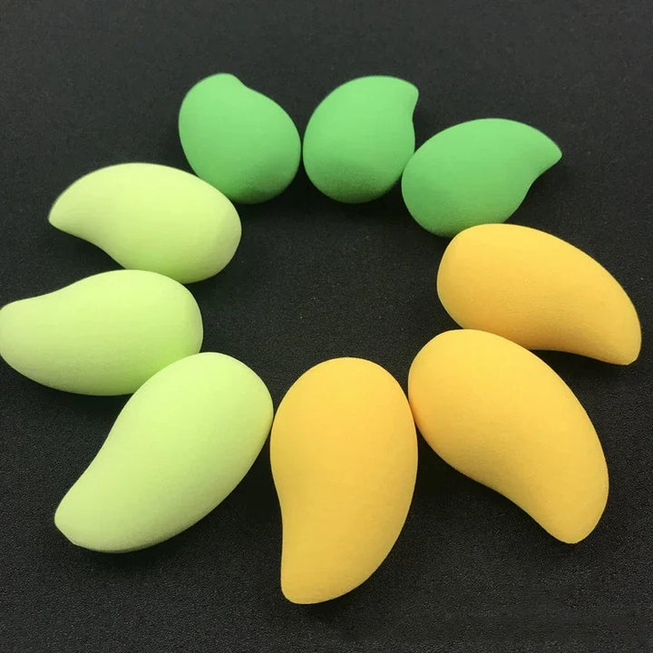 Rynx | 1PC Mango Makeup Blender Tools Beauty Applicator Super Soft Sponge Powder Blender Smooth Foundation Contour Blend Puff