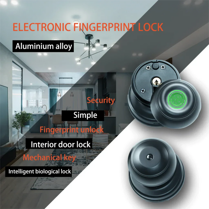 Lisslune | Touch Secure Fingerprint Smart Door Knob