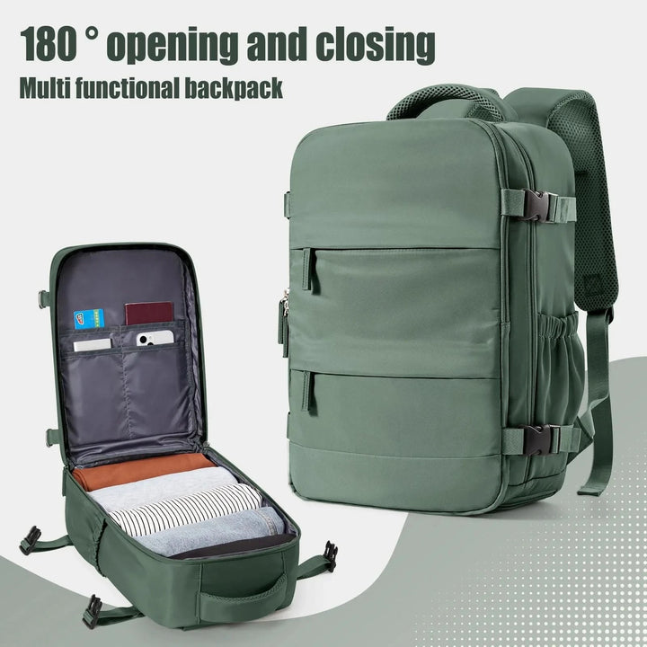 Lisslune | TRAVELLITE BACKPACK – Versatile travel backpack for carry-on & everyday use