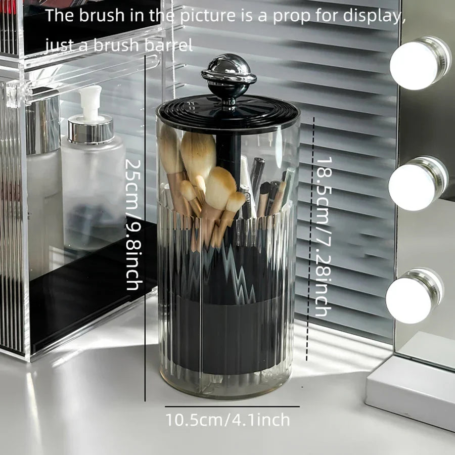 Lisslune | Auto Lift & Luxe Makeup Brush Organizer