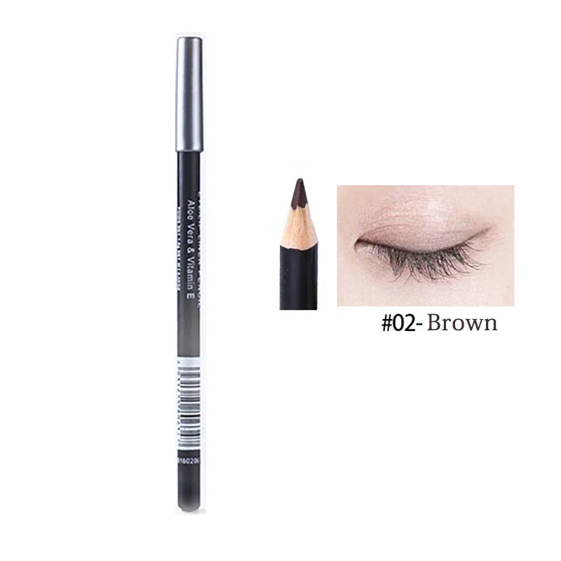 Rynx | Black Eyeliner Pencil Professional Makeup Brown Matte Eyebrow Pencil Waterproof Long-lasting Smooth Pencil Beauty Tool Accessories
