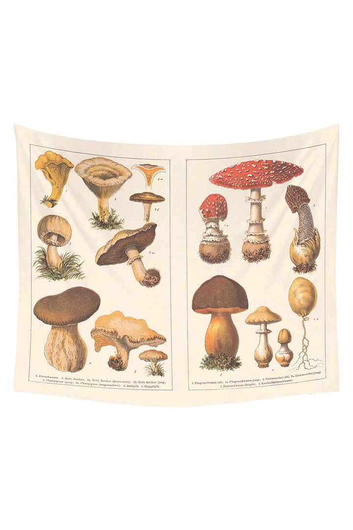 Lisslune | Mushroom Map Tapestry