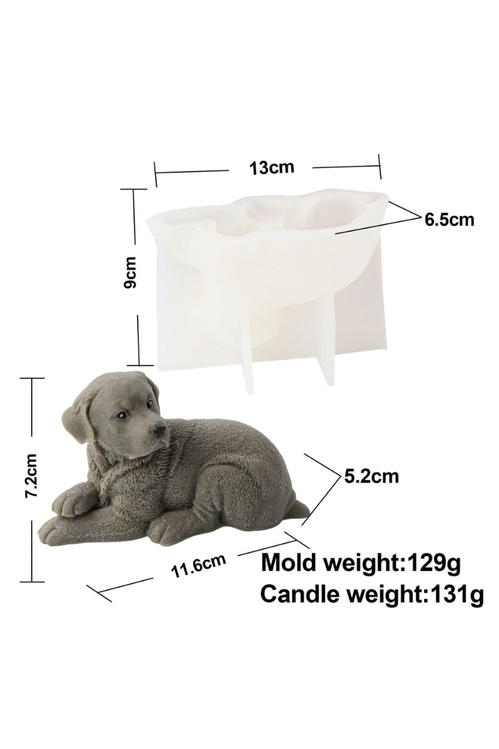 Lisslune | Cartoon Candle Shape