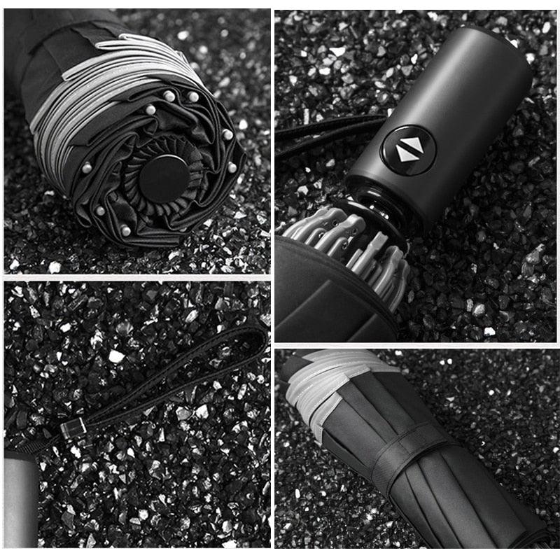 Lisslune | RainGuard LED Umbrella: Elevate your adventures on rainy days
