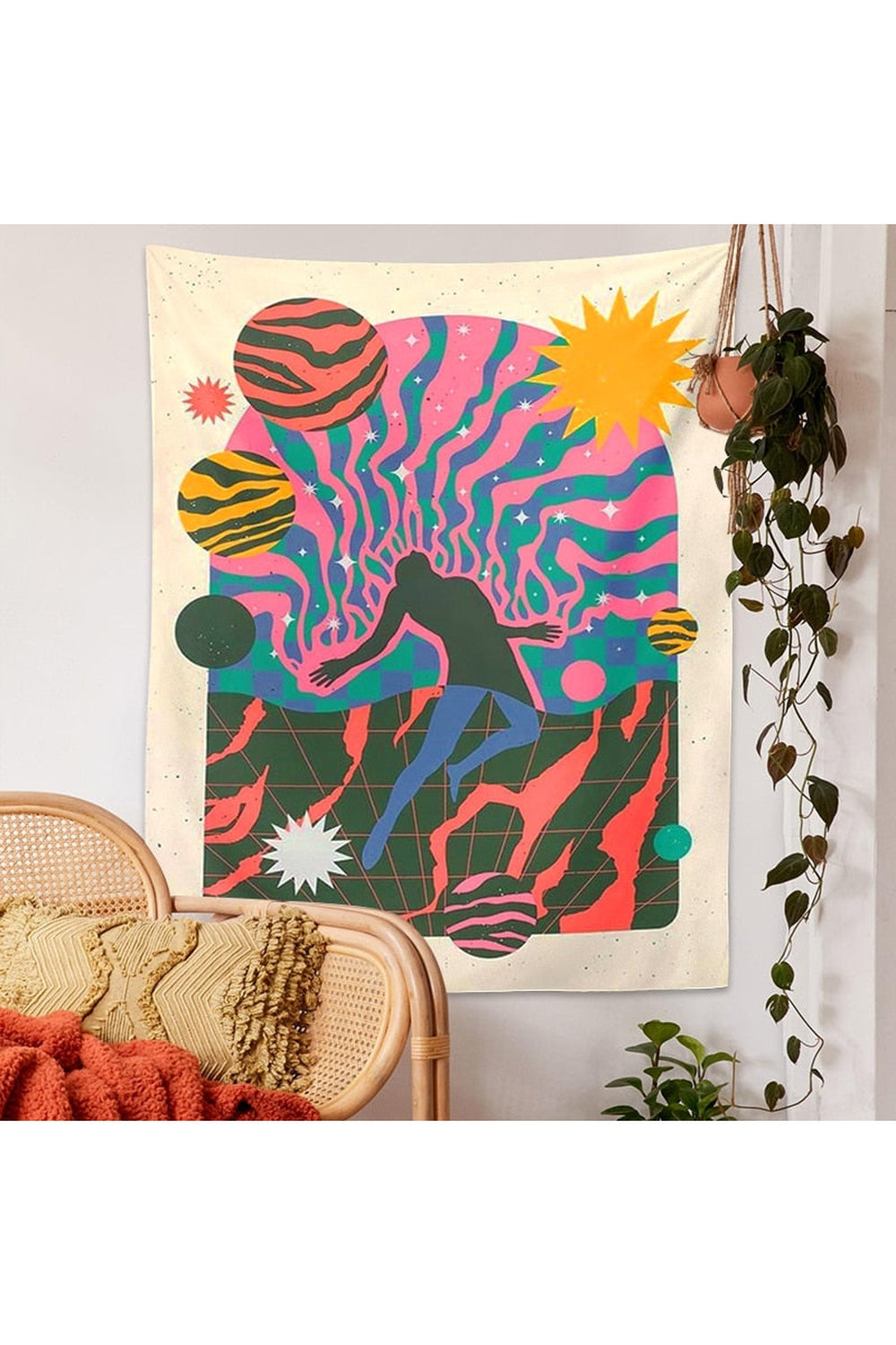 Lisslune | Travel Psychedelic Tapestry