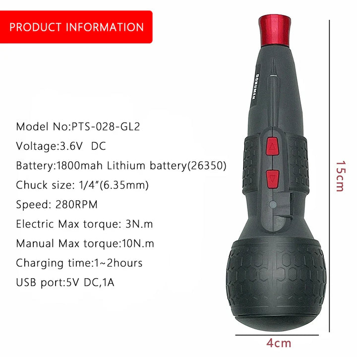 Lisslune | Battery Mini Drill Set