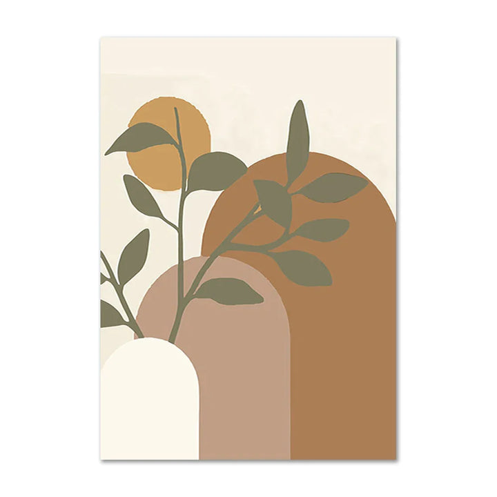 Lisslune | Monstera leaf canvas poster