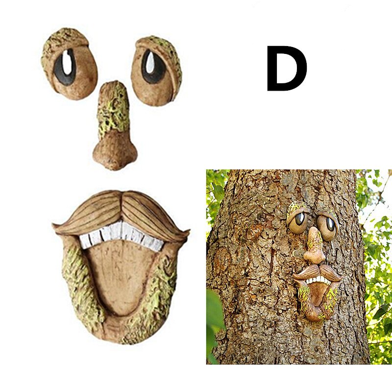 Lisslune | Eyes of Nature: Tree Face Bird Feeder Station