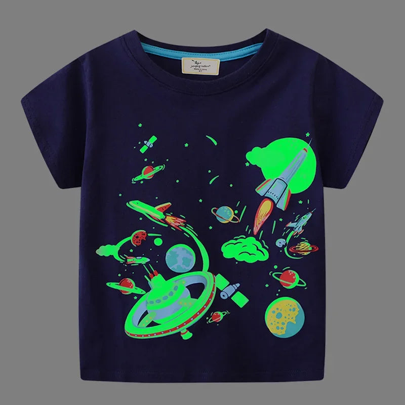 Lisslune | Glow in the Dark Kids T-Shirts