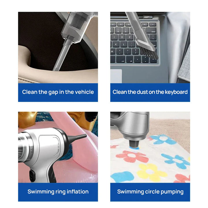 Lisslune | 3in1 Strong Suction Wireless Handheld Vacuum Cleaner