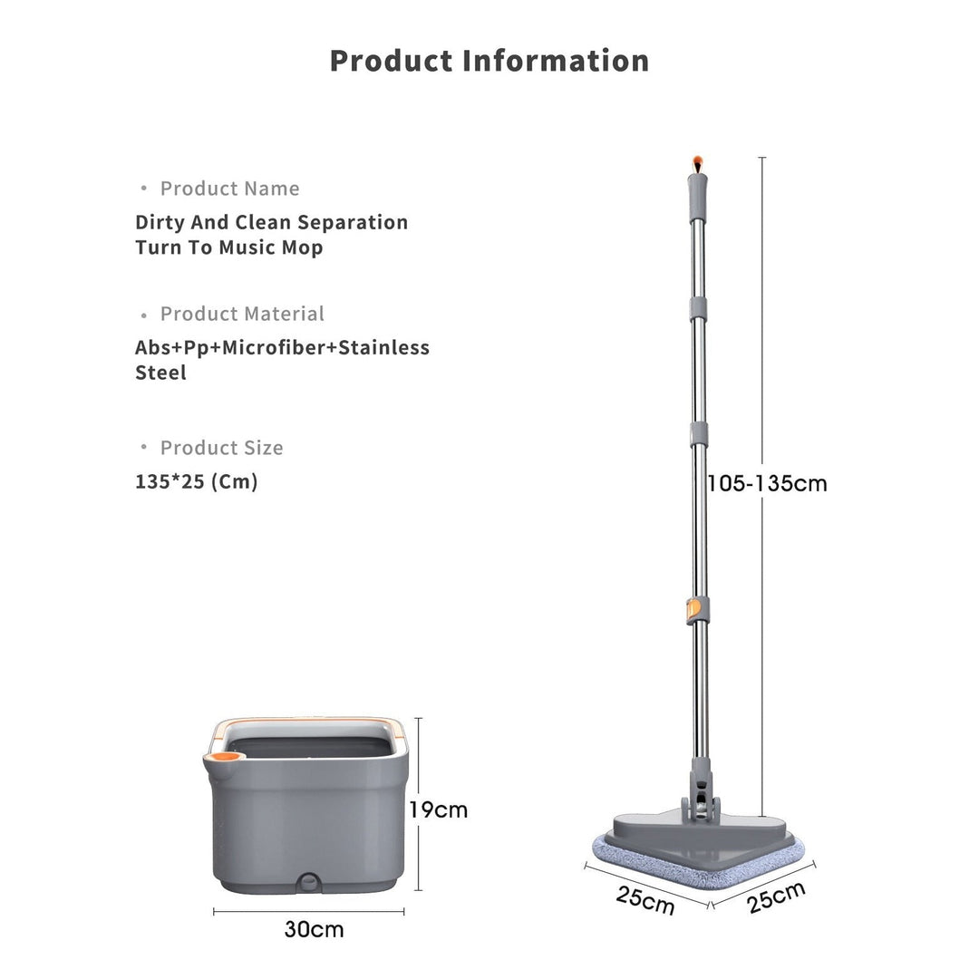 Lisslune | Magic Self-Cleaning Nano Floor Mop