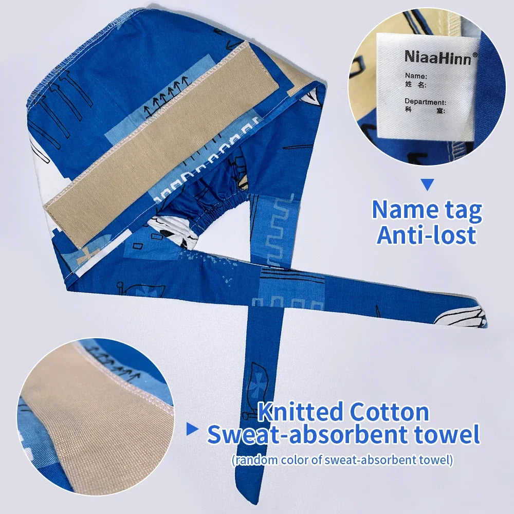 Lisslune | Tooth pressure customizable medical hats for dental and caregiving use