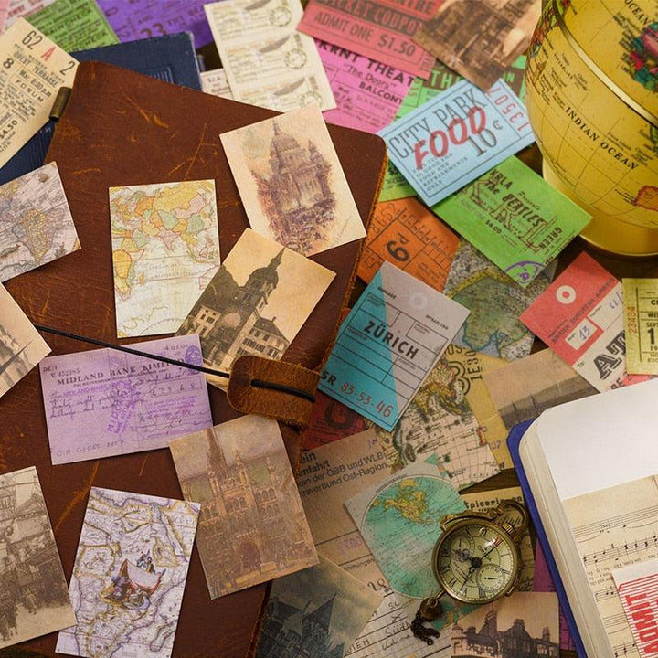 Lisslune | Artisan Elegance: 100-piece Luxury Paper Craft Collection