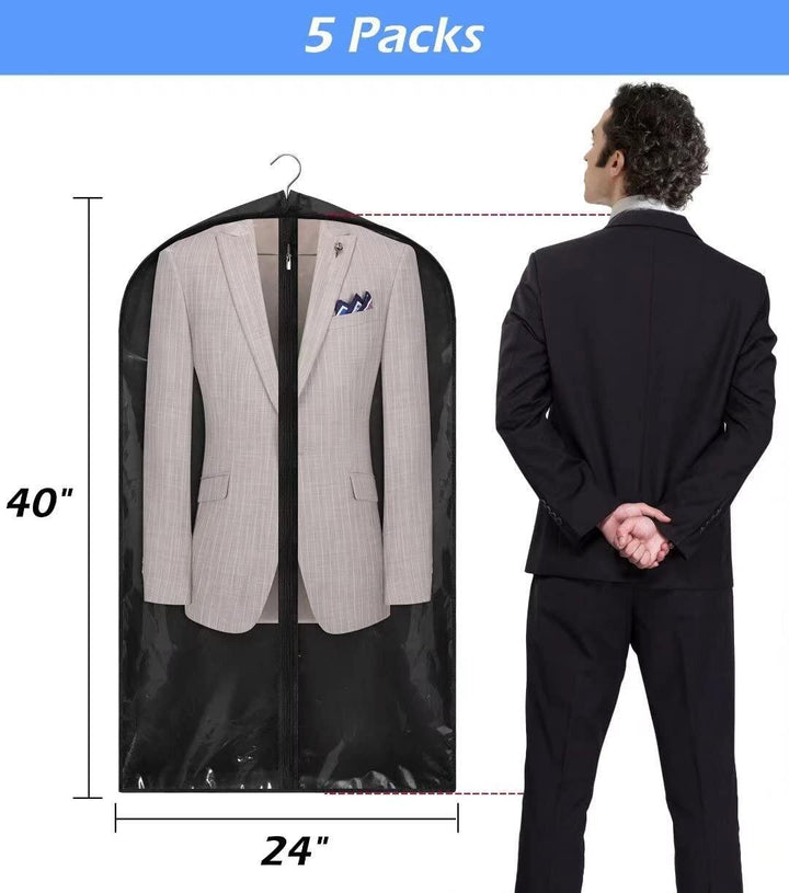 Lisslune | 5-piece 3D clothing protection set - The ultimate solution for wrinkle-free wardrobe organization