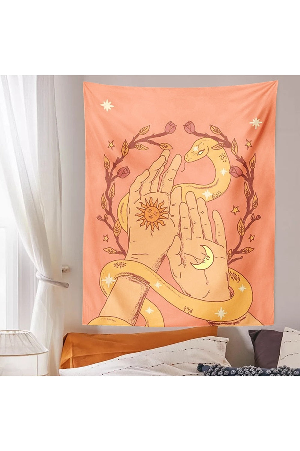 Lisslune | and Moon E-Girl Tapestry
