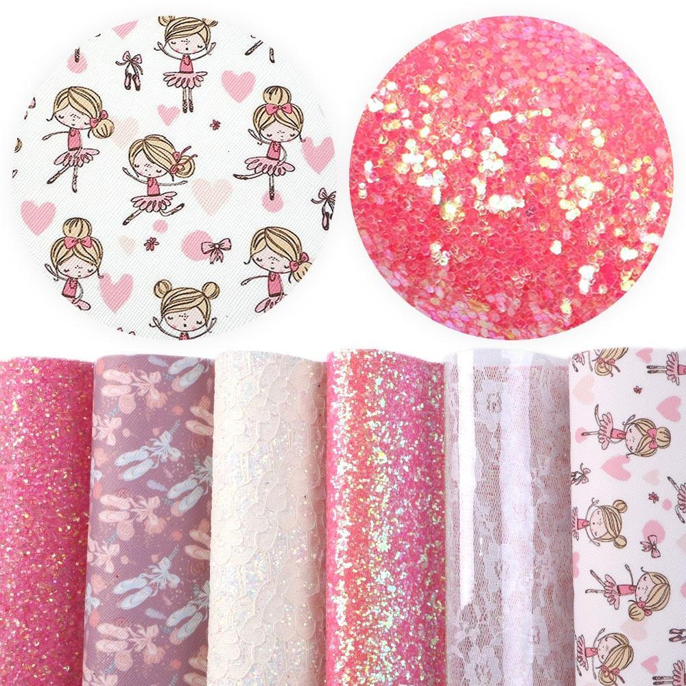 Lisslune | Shimmering DIY Glitter Craft Collection - 5 Sparkling Sheets