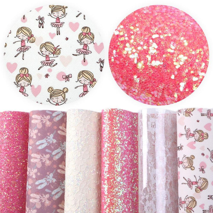 Lisslune | Shimmering DIY Glitter Craft Collection - 5 Sparkling Sheets