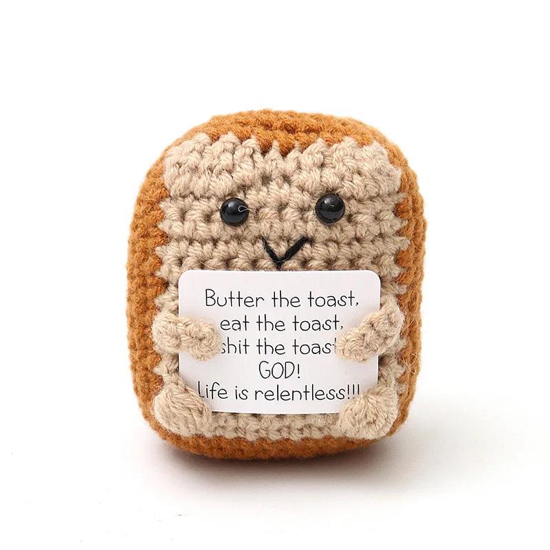 Lisslune | Shady Handcrafted Crochet Duck Ornaments for Emotional Support - Unique Home Decor and Perfect Christmas Gift