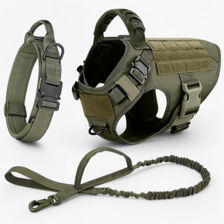 Lisslune | KrachtGrip Dog Harness – Adjustable Tactical Harness for Training & Walks