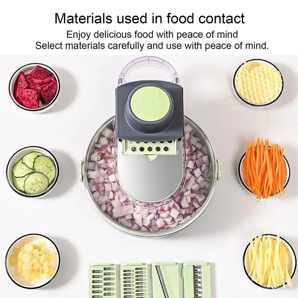 Lisslune | All-in-One Chef Pro Multi-Blade Vegetable Slicer