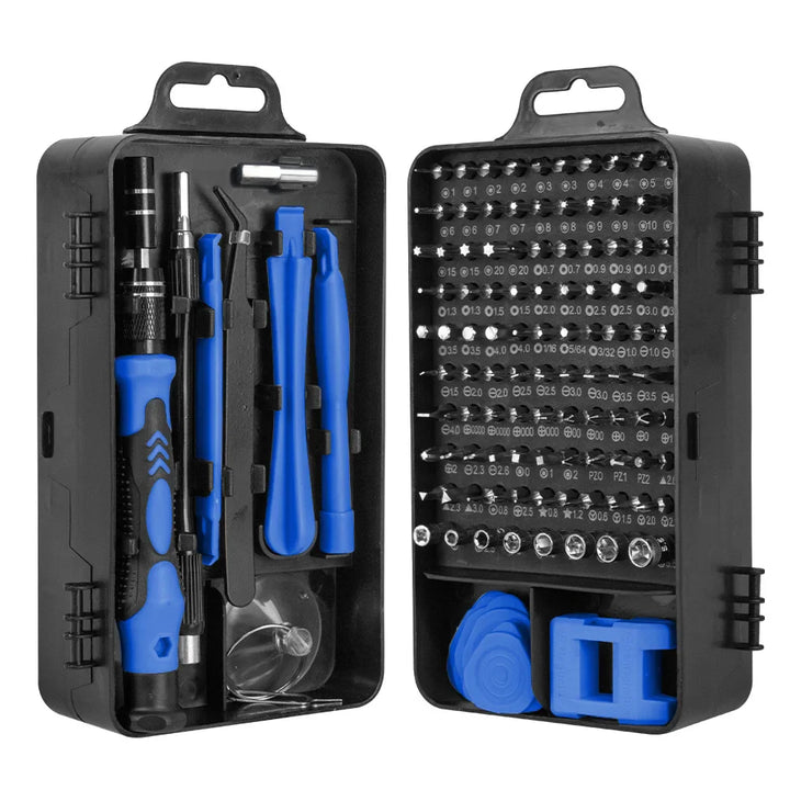 Lisslune | 115-in-1 Precision Screwdriver Set with Magnetic Repair Tools – ProFix