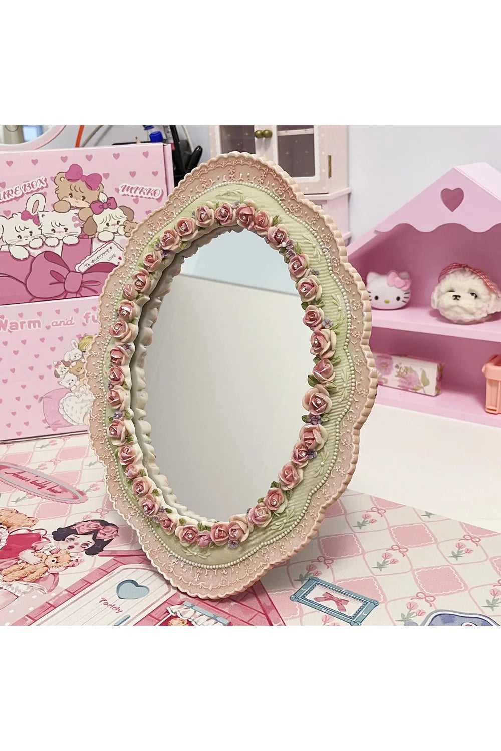 Lisslune | large standing baroque mirror