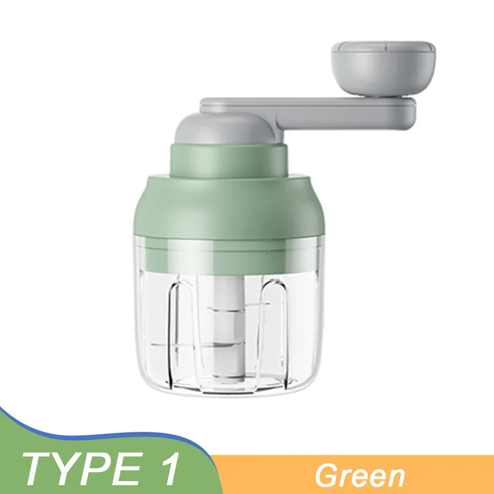 Lisslune | Manual Grinder Garlic Vegetable Chopper