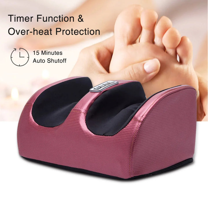 Lisslune | Shiatsu Heat Foot Massager with Electric Deep Relaxation