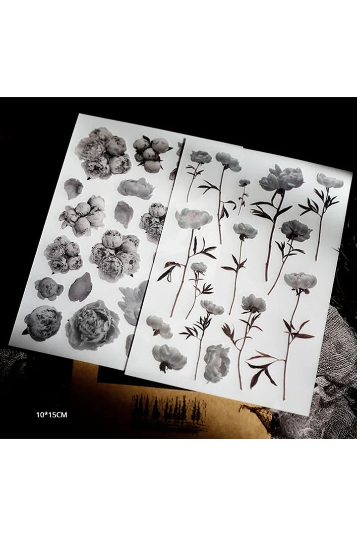 Lisslune | Flower Scrapbooking Stickers
