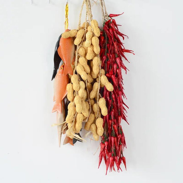 Lisslune | Vibrant Realistic Synthetic Chili Pepper Decorations for Home and Event Accents