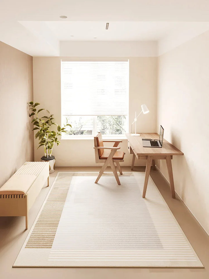 Rynx | Modern Minimalist Comfortable Line Rug Large Area Living Room Rug Soft Bedroom Rugs Luxury Home Decor Rugs tapis 양탄자