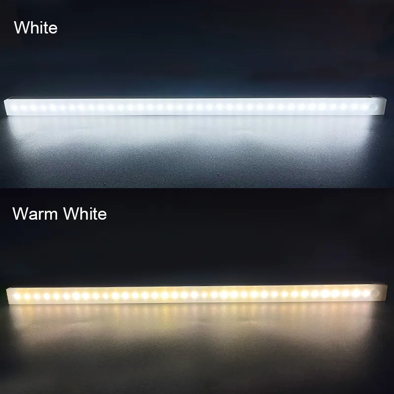 Lisslune | Wireless LED Motion Sensor Night Light for Kitchen, Bedroom, Closet, Stairway, and Cabinet Lighting