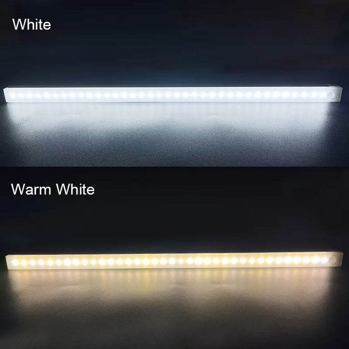 Lisslune | Wireless LED Motion Sensor Night Light for Kitchen, Bedroom, Closet, Stairway, and Cabinet Lighting