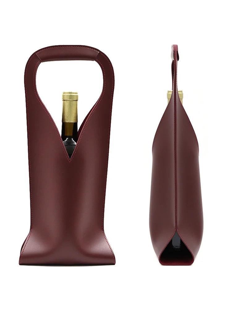 Lisslune | Wine Lover Leather Tote